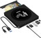 Lettore CD DVD esterno, USB 3.0 e tipo C CD/DVD +/-RW, masterizzatore portatile con SD/TF e 2 porte USB, lettore DVD ottico sottile per laptop, Mac, MacBook Pro Air, PC, Apple, iMac, Windows