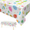 Xinvery Ostern Tischdecke,Ostern Party Tischdecke Bunte Ei Cartoon Tischdecke Plastik Rechteckig Tischdecke Ostern Tischdekoration Party Dekoration 137 x 274cm