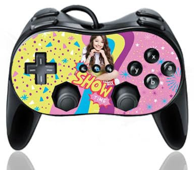 DeinDesign Skin kompatibel mit Nintendo Wii Classic Controller Pro Folie Sticker Offizielles Lizenzprodukt Soy Luna Disney