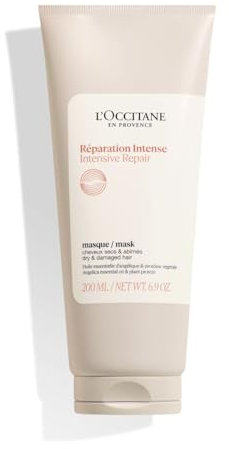 L'OCCITANE - Maske Intensive Reparatur - 200 ml - Trockenes und strapaziertes Haar - In Frankreich hergestellt
