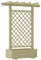 Gartenpergola Pergola Pavillon, Pergola mit Pflanzkasten 162x56x204 cm Holz Torbogen Rankhilfe Spalier Rankgitter für Garten Terrasse Balkon