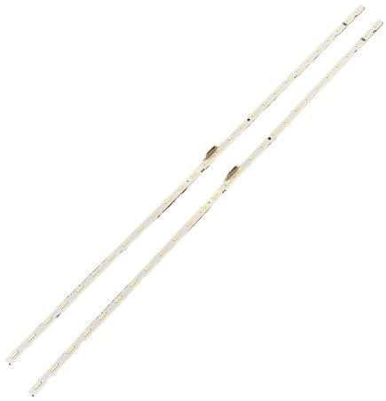 APVMFMKLTG Tira de LED Compatible con Samsung UE43RU7105K UE43NU7025 UE43NU7190U UE43NU7025K UE43RU7100 UE43RU7200 UE43NU7125K UE43RU7190U UE43NU7092U(2 PCS For 1 TV)