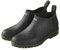 AMENGJ Stivali Bassi Uomo Stivali da Pioggia in plastica da Uomo Cucina Pesca Lavoro Autolavaggio Scarpe in Gomma Stivali(Black,40)