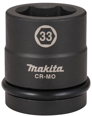 Makita E-24549 Impact Socket 1 Inch Square Drive, 33 mm