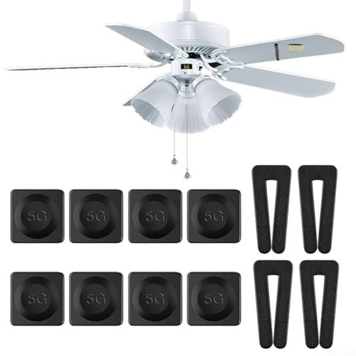 Innovative Ceiling Fan Blade Balance System Includes Four Clip Sets and Weight Options