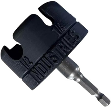 Hexagonal Drill Chuck for Nuts, Nut and Bolt Remover, Ergonomic Accessory Saves Time for Assembly Maintenance Repair Furniture Home Projects Construction