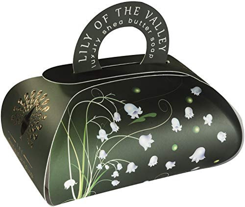 The English Soap Company, Large Gift Bag Bath Soap, Lily of the Valley, 260g