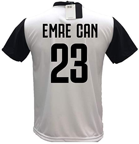 Maglia Calcio Juventus Emre Can 23 Replica Autorizzata 2018-2019 bambino (taglie 2 4 6 8 10 12) adulto (S M L XL) (S (adulto))