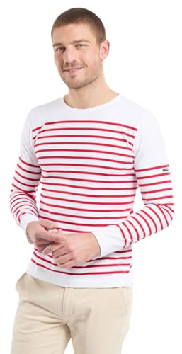 Armor-lux Ringelshirt Herren Langarm, ARSENAL, aus Baumwolle, Maritimer Stil