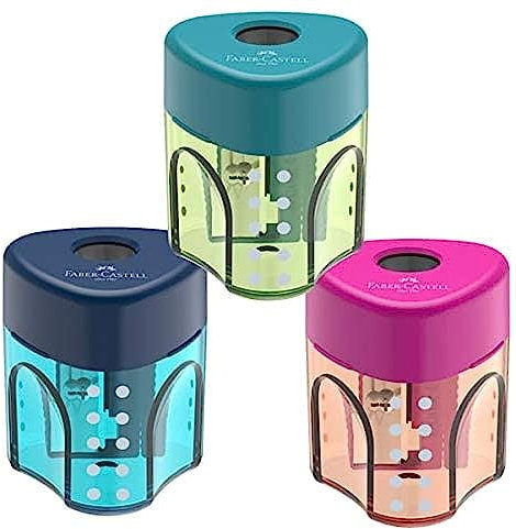 FABER / CASTELL Trend Mini Anspitzer farbig sortiert