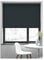 Aprica Blackout Made to Measure Roller Blinds - Easy Fit Roller Blinds for Windows and Doors - Thermal Blinds Fabric with Child Safety Pull Cords (Black, Width 150cm - Drop 160cm)