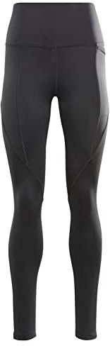Reebok Damen Pant Wor Pp High Rise Tight, Nghblk, GS1956, Gr. L