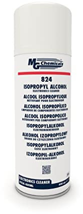 MG Chemicals 824 Isopropyl Alcohol Spray for Cleaning Electronics, 400mL Aerosol