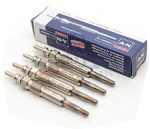 ROBUST 4 Pcs Heater Glow Plugs for Dacia Duster Logan Sandero Renault Clio II/III Espace III/IV Kangoo Megane I/II Scenic II Trafic II 8200490950 7700111323 8200464077