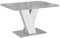 Prospero Meble PROROOM Furniture Eleganter Kaffeetisch MALVI Weiß/Stein 100x70 Höhe 60 cm - Hoher Couchtisch - Moderner Sofatisch für Wohnzimmer - Stabiler, langlebiger Wohnzimmertisch