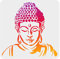 FINGERINSPIRE Bouddha Peinture Pochoir 30x30 cm Évider Oriental Bouddha Artisanat Pochoir Réutilisable Tête de Bouddha Pochoir Modèle pour Peinture Sur Mur, Album Photo, Papier, Panneaux de Bois