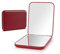 Kintion Pocket Mirror, 1X/3X Magnification LED Compact Travel Makeup Mirrors with Light for Purse, 2-Sided, Portable, Folding, Handheld, Small Lighted Mirror for Gift, Wine Red