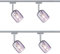 4er Set Paulmann URail Spot Schienensytem Stangensystem 230V Chrom matt inkl. LED Leuchtmittel (95340.04)