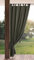 Eurofirany Garden Outdoorvorhäng mit Schlaufenschal- 1 STK. Abnehmbaren Schlaufen, Sonnenschutz Sichtschutz Winddicht Wasserdicht Vorhäng für Pavillon Terrasse Pergola, 155x260 cm, Grafit