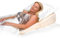 keilkissen bett keilkissen bett kopfteil 60 cm breite Gerd-Kissen für Schlafen, faltbares Bettkeilkissen mit Memory-Schaum für saures Reflux-Sodbrennen bei Erwachsenen, Beine und Rückenstütze auf Reis
