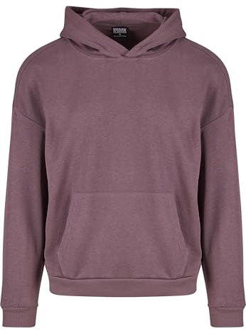 Urban Classics Tb6660-Felpa con Cappuccio Light Terry Maglia di Tuta, Viola Sbiadito, XXL Uomo