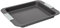 Laura Ashley Non-Stick Oven Tray, Large 32 cm, Dishwasher Safe, Oven Safe Tray, Freezer Safe, Bakeware, Sage Green Silicone Handles, Pale Charcoal Tray for Cooking and Baking (PFAO/PFAS Free)