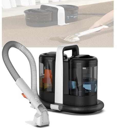 Machine De Nettoyage Domestique,Aspirateur Multifonction,Réservoir D'eau Propre De 1500 Ml,Réservoir D'eaux Usées De 700 Ml,Aspirateur D'intérieur,Adapté Aux Canapés,Tapis,Sièges De Voiture
