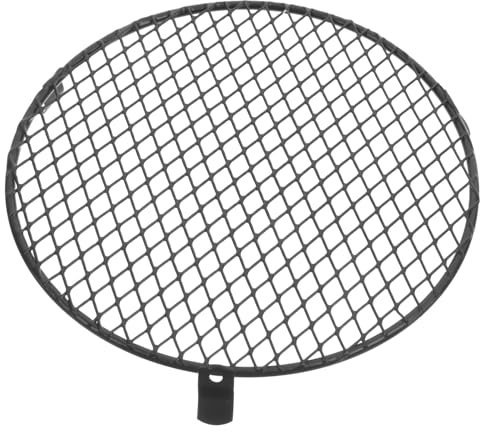 ULDIGI Reptile Heat Lamp Guard Mesh Cover 5.5-inch Iron Heat Lamp Protector Scalding Prevention for Reptile Tanks and BBQ Suitable for Tortoises and Lizards