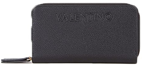 VALENTINO Rised Re Zip Around Wallet Nero