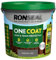 HighFigh One Coat Shed & Fence Protector 5L - Forest Green - Features: Waterproofs - Stops Rot & Decay - Dries In 1-2 Hours - Long Lasting Colour - Colour: Forest Green - Size: 5L (Approx.)
