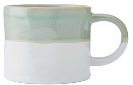 Mikasa, Ombré-Tasse, 350 ml, Grün und Weiß