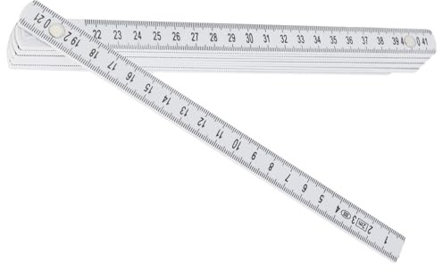 Folding Rule 2m with Angle Scale ,Foldable Meter Stick, Large Legible Numbers, Precise Snapping, for Carpenters, Joiners, and DIY Projects