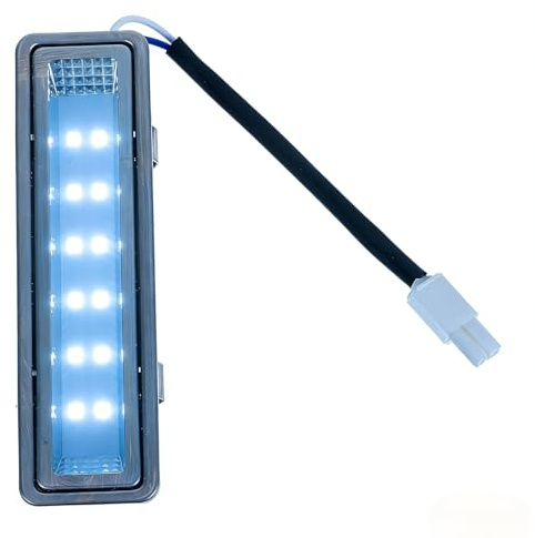 NOLITOY Led Lampe für Dunstabzugshaube Rechteckige KüChengeräT Beleuchtung Ersatz Leuchtmittel mit KüHlfunktion Und Robuster Legierung für Unterbauleuchte Herd