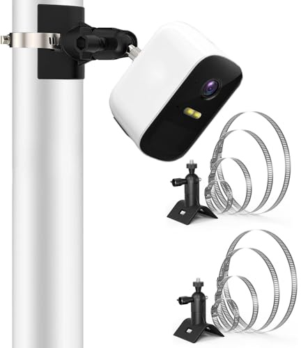 Universelle Kamera Halterung für eu-fyCam 2,Pole Montagehalterung Wandhalterung kompatibel mit 2C/2C Pro/S330 eu-fyCam 3/S300 3C/S3 Pro/SoloCam S220/SoloCam C210 & Andere mit 1/4 Schraubenloch Kamera