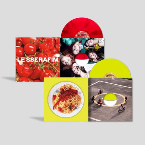 LE-SSERAFIM - 1st Single Album SPAGHETTI [Vinyl] (Random ver.)