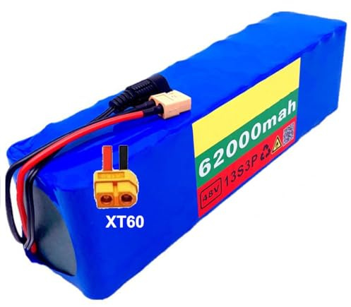 High Power Batterie Akku 48V 62Ah BMS Protection Board PVC Asserdichter Akku Hoverboard Ersatzakku Wiederaufladbarer Akku