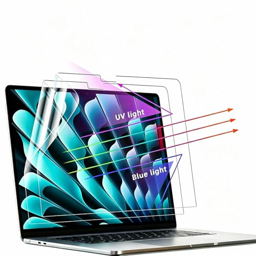 Protescreen 2 Pack Anti Blue Light Screen Protector for MacBook Pro 16 Inch (2021-2026, M1 M2 M3 M4 M5), 16 Mac Laptop Glare Filter UV Blue Light Blocking Shield Cover Eye Protection Film
