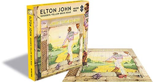Elton John Goodbye Yellow Brick 1000 Piece Jigsaw: Game