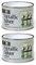SDMAX 151 Coatings 2 X Metallic Silver Paint 180ml Tin Tough & Durable For Decorating Interior Exterior, Versatile Surface Compatibility, High-Lustre Finish