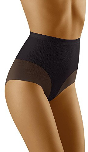 Wolbar Damen Slip WB211, Schwarz,L