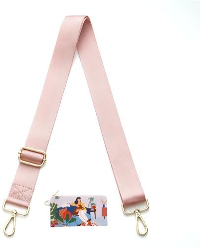 Senral Verstellbarer Schultergurt 3.8cm Breiter Taschengurt Bunter Handtaschen Schulterriemen Taschengurte Zum Wechseln 80-140cm Schultergurt für Damen Taschen DIY Zubehör