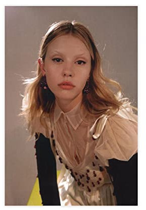 FISH DRAGATE Mia Goth Poster 15 Leinwandposter Schlafzimmer Dekor Sport Landschaft Büro Zimmer Dekor Geschenk ohne Rahmen Stil 30 x 45 cm