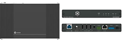 4K60 4:4:4 Receiver mit bidirektionalem PoE, USB, Ethernet, RS