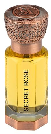 Swiss Arabian Secret Rose Huile de Parfum Concentrée Unisexe 12ml – Un Mélange Majestueux de Rose, Cannelle et Patchouli – Un Parfum Royal et Intime