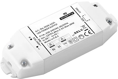 Dehner Elektronik LED-Trafo, LED-Treiber Konstantspannung 30 W 2.50 A 12 V/DC Überlastschutz, Überspannung, nicht dimmb