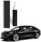 KRHINO Autolackstift für Tesla Model 3 X Y S, Auto-Kratzer-Entferner, Lackstifte, Autolack-Reparaturstift, Auto-Ausbesserungsstift, Weiß, Schwarz, Silber, Rot, Blau,-Black