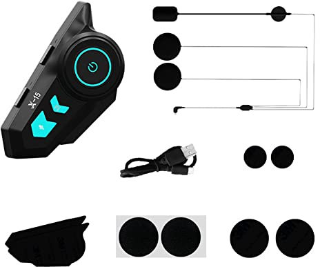 CENMEN Auriculares X-15 Auriculares Bluetooth Auriculares Bluetooth Llamada Auriculares HD Impermeable IP65 B