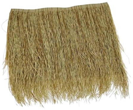 LOVIVER Palmen-Strohdach, Strohdach, Strohhütte, Strohgras, Sockeldach für Dach, Zuhause, Tiki-Bars, C Nicht flammhemmend