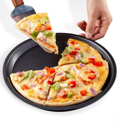 AIDNTBEO Bandeja antiadherente para horno microondas de 12 pulgadas