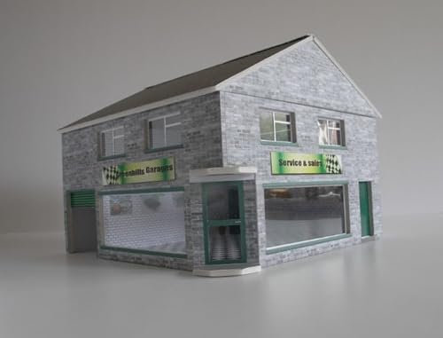 Greenhills Building Greenhills Garages Car Showroom Kit 1:43 Scale MACC980
